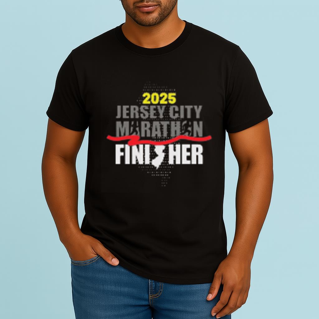 2025 Jersey City Marathon Finisher Shirt