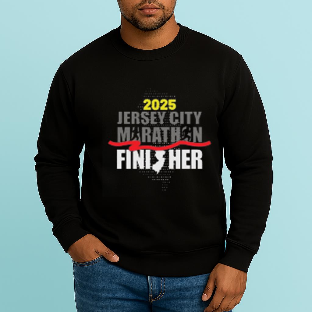 2025 Jersey City Marathon Finisher Shirt