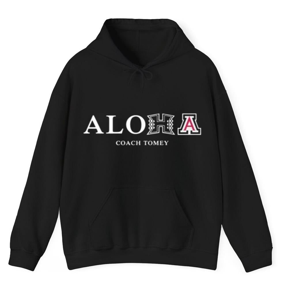 Aloha Coach Tomey Hawaii And Arizona Shirt