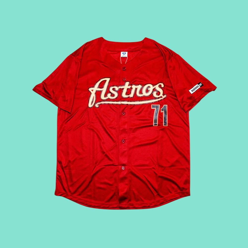 Astros Josh Hader Brick Red Throwback Jersey 2025 Giveaway