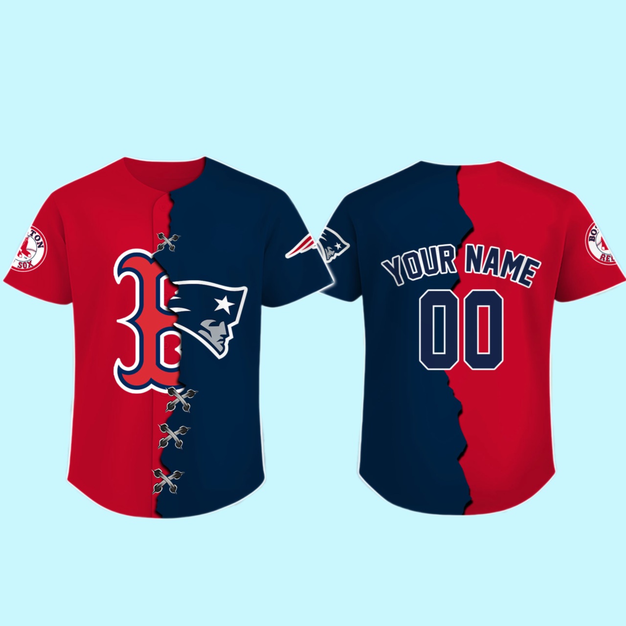 Boston Red Sox x New England Patriots 2025 Jersey