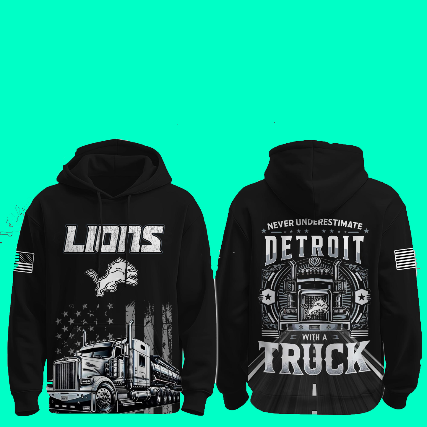DET x Truck Driver Appreciation Night Game Hoodie