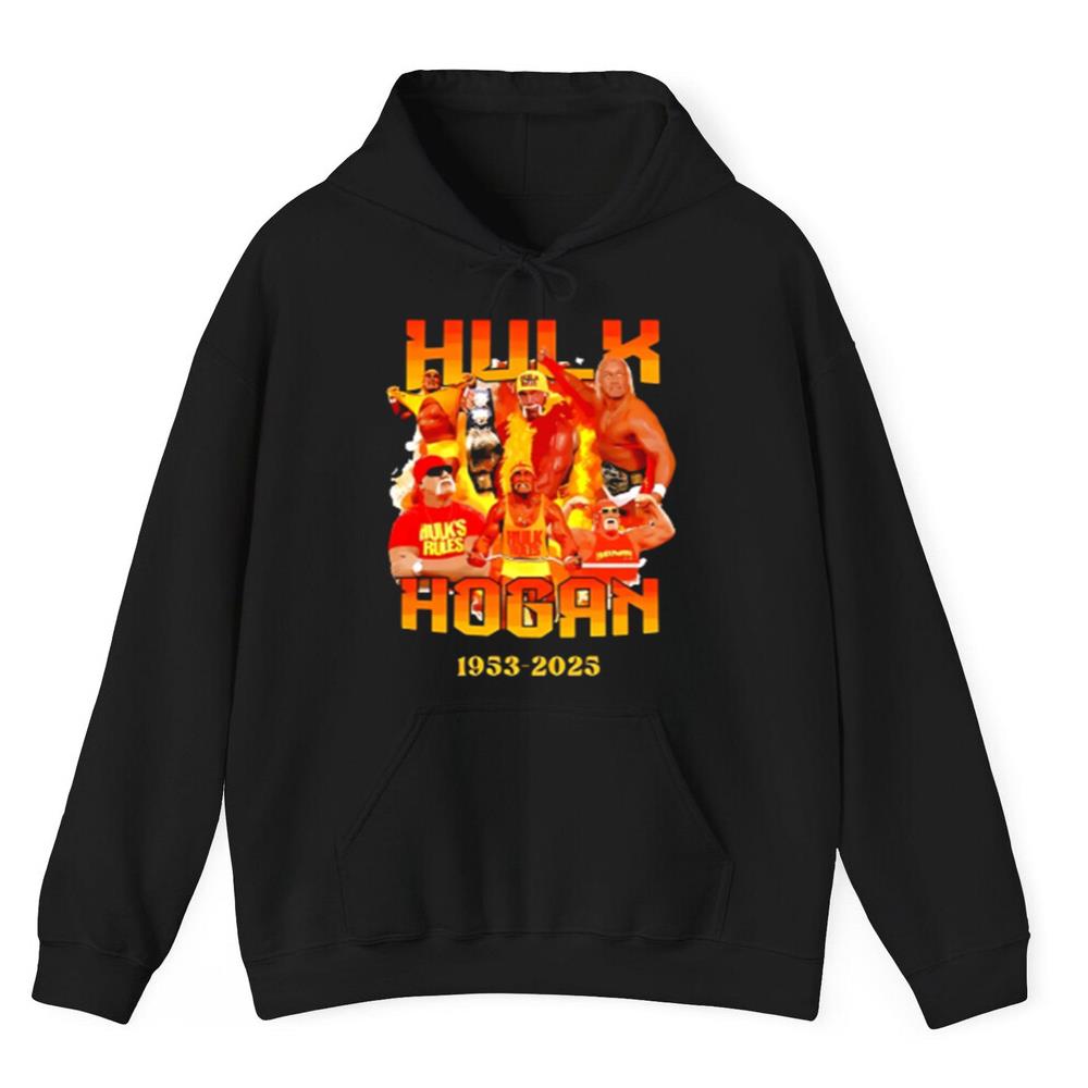 Hulk Hogan 1953-2025 graphic shirt