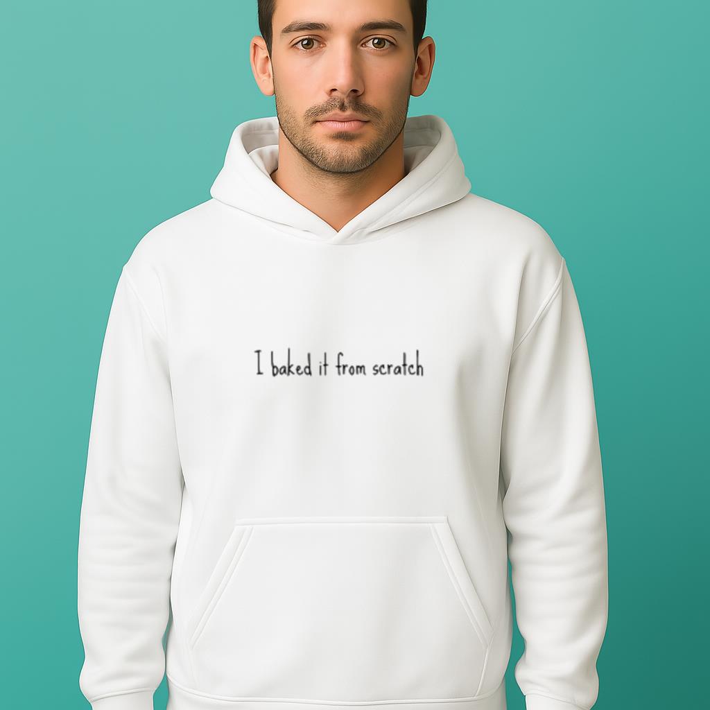I Baked It From Scratch White Lie Party Idea Shirt