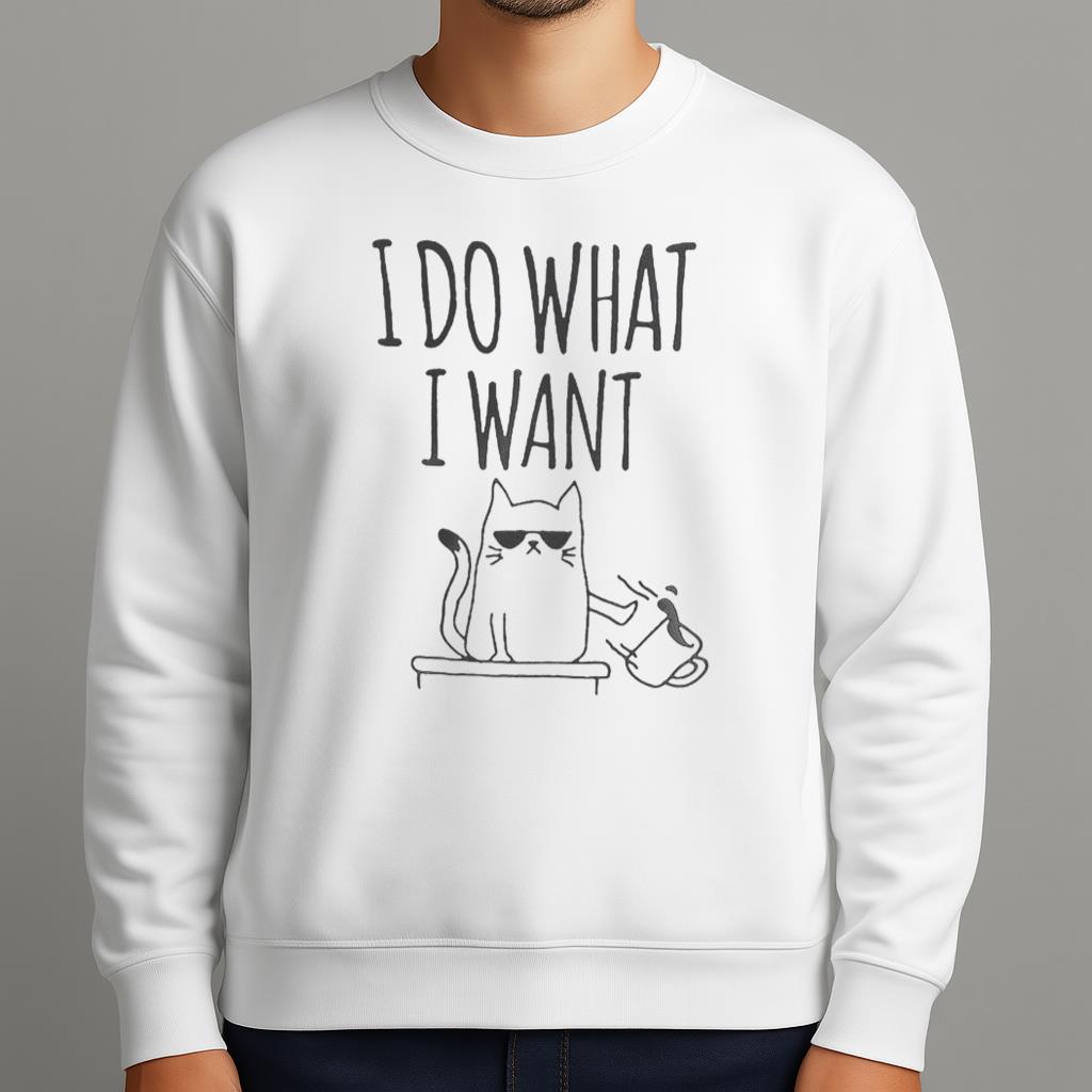 I Do What I Want Cat Shirt