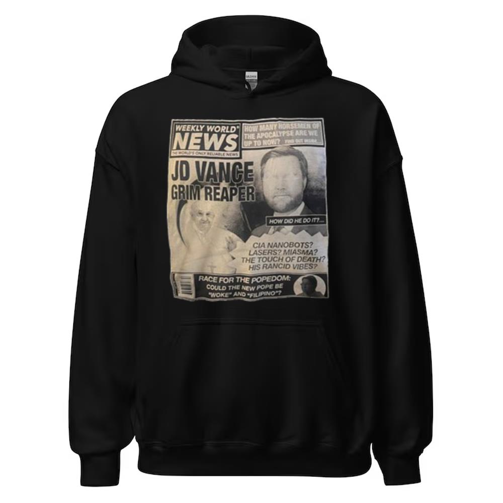 Jd Vance Grim Reaper Race For The Popedom Shirt