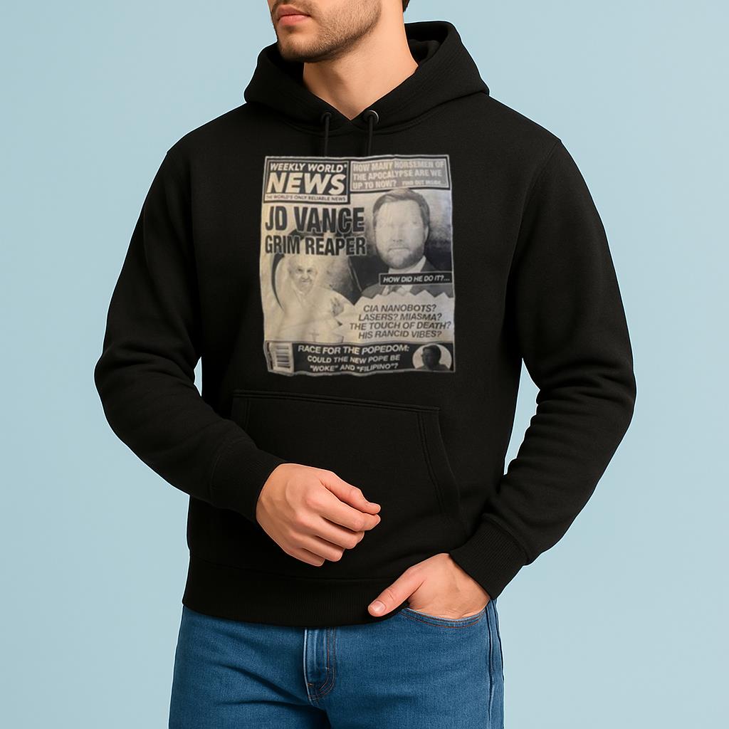 Jd Vance Grim Reaper Race For The Popedom Shirt