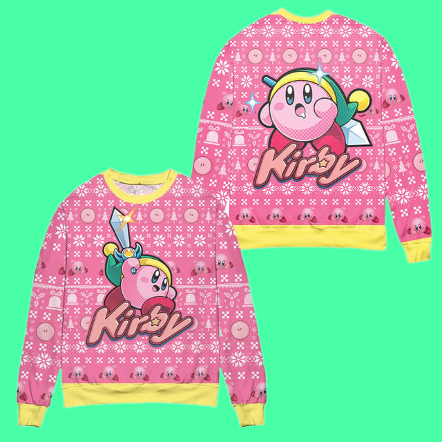 Kirby Ugly Christmas Sweater