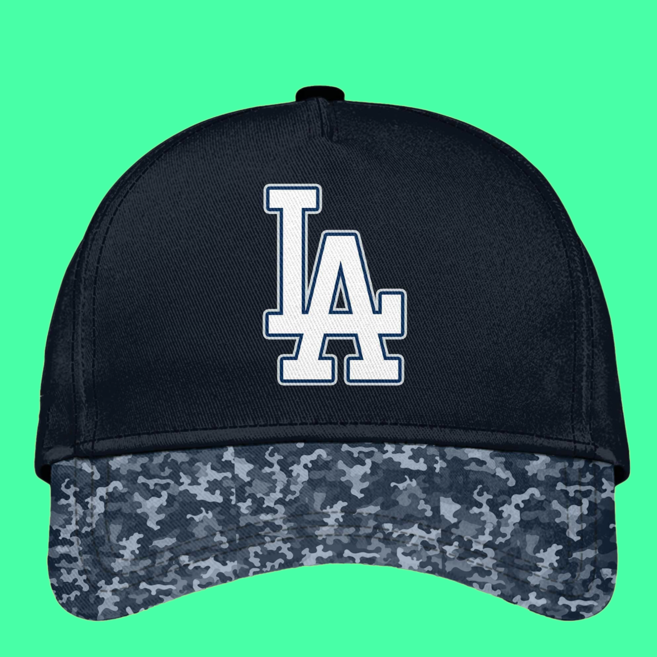 LA Dodgers 250th US NAVY Hat 2025