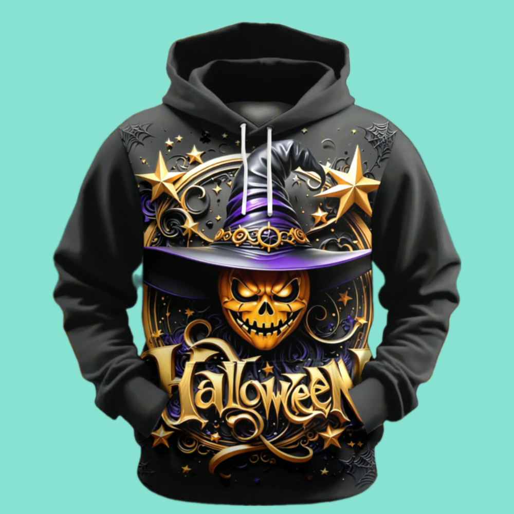 Men's Party Halloween Print Hoodie 2025 Halloween