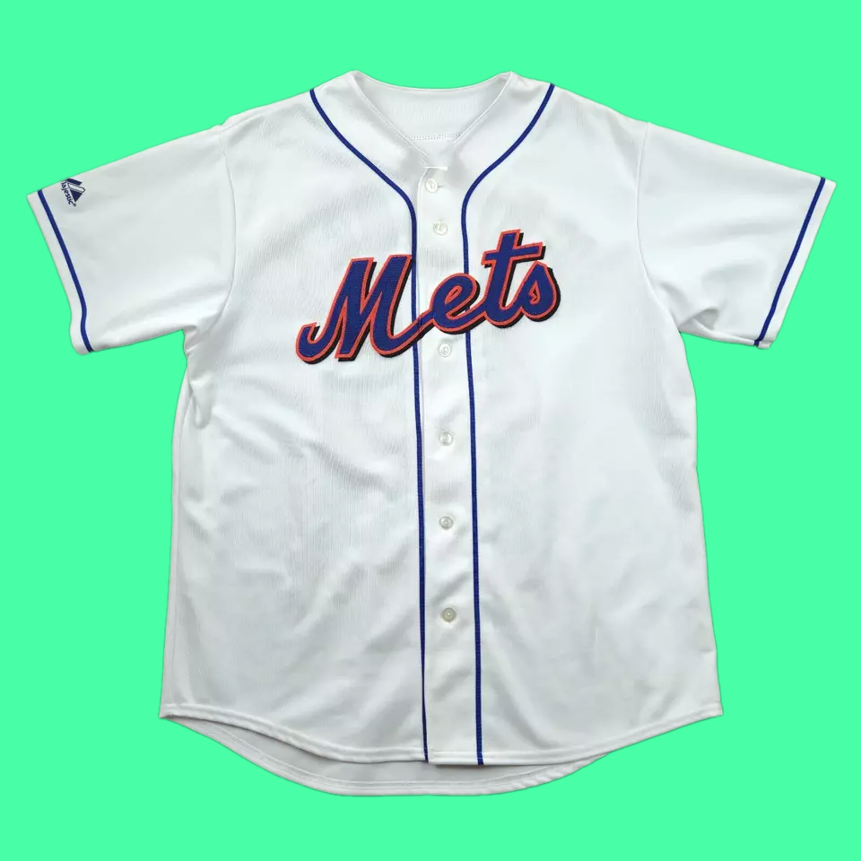 New York Mets Pedro Martinez Majestic Jersey