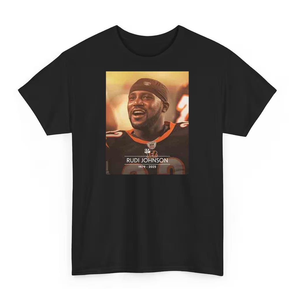 RIP Rudi Johnson Thank You For Memories Death Shirt