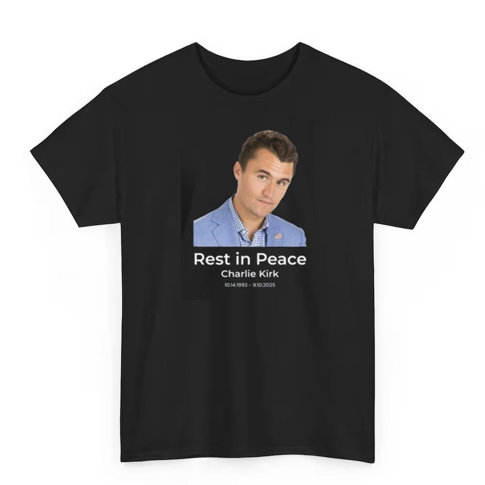 Rip Charlie Kirk Rest In Peace Shirt