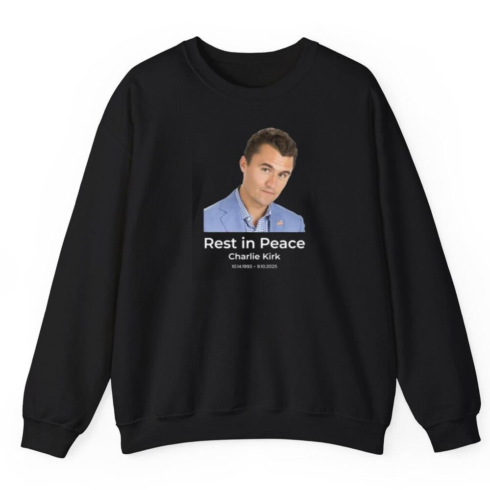Rip Charlie Kirk Rest In Peace Shirt