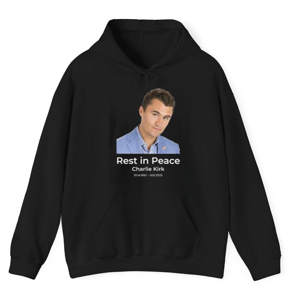Rip Charlie Kirk Rest In Peace Shirt