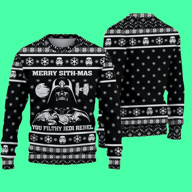 Star Wars Darth Vader Merry Sithmas Ugly Christmas Sweater