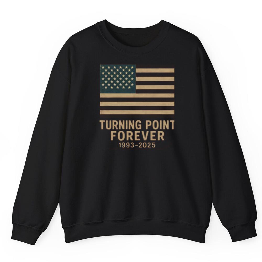 Turing Poin Forever 1993 - 2025 Charlie Kirk Shirt 2025
