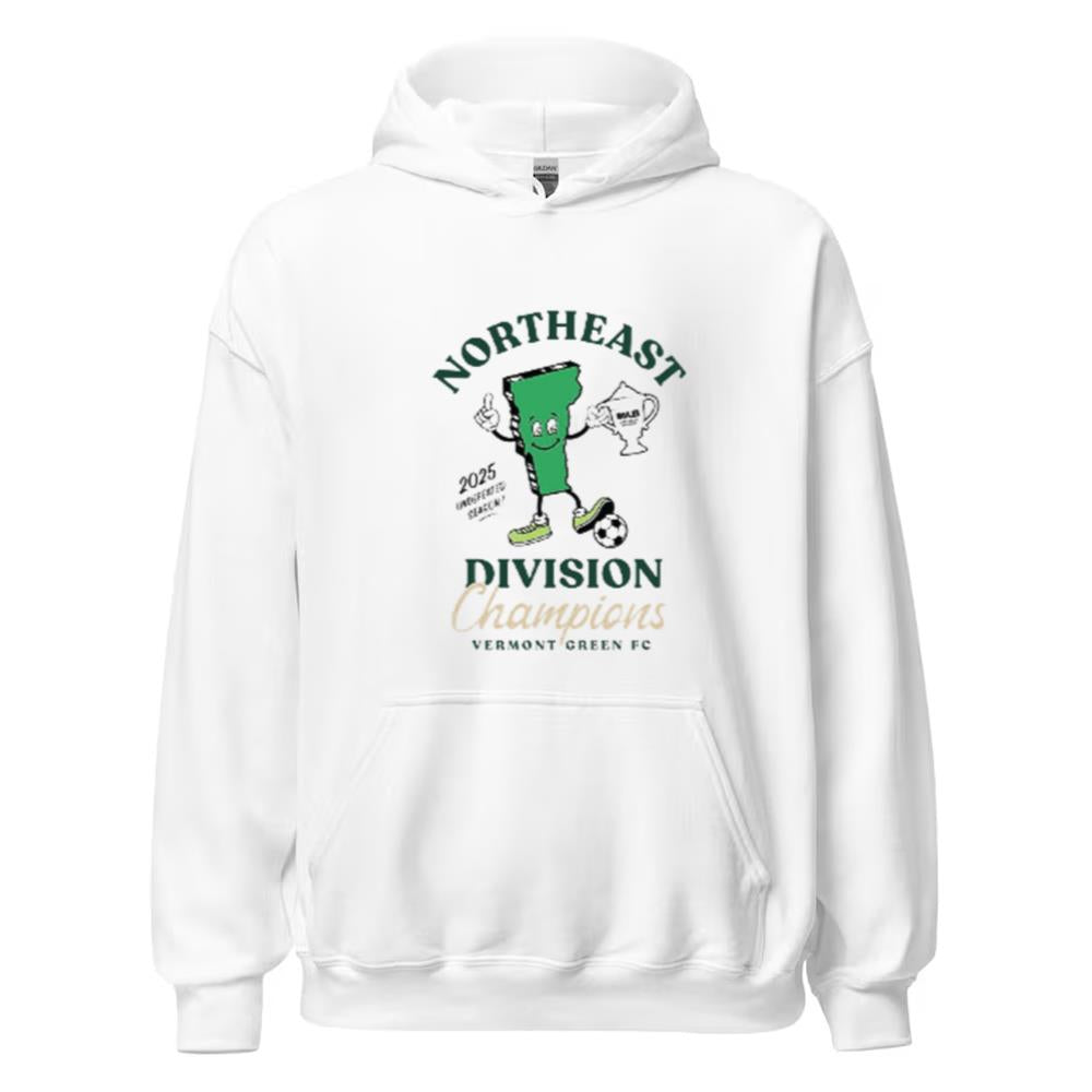 Vermont Green Fc Division Northeast 2025 Undefeated Season Champions Shirt
