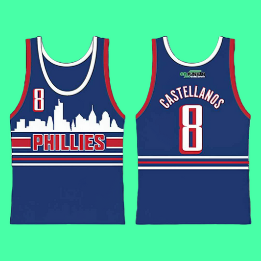 2024 Phillies Nick Castellanos Basketball Jersey Giveaway