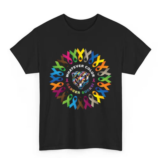 2025 Bears Whatever Color Cancer Sucks Shirt