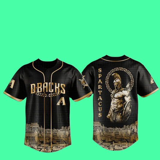 2025 Diamondbacks Spartacus Jersey And Hat