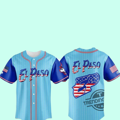 2025 El Paso Chihuahuas Independence Day Jersey
