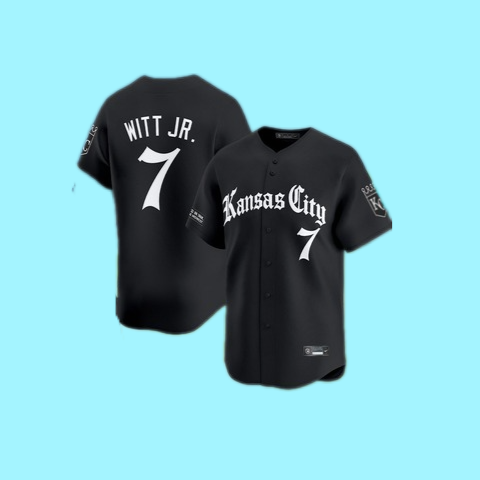 2025 Gothic Kansas City Witt Jr. 7 Jersey
