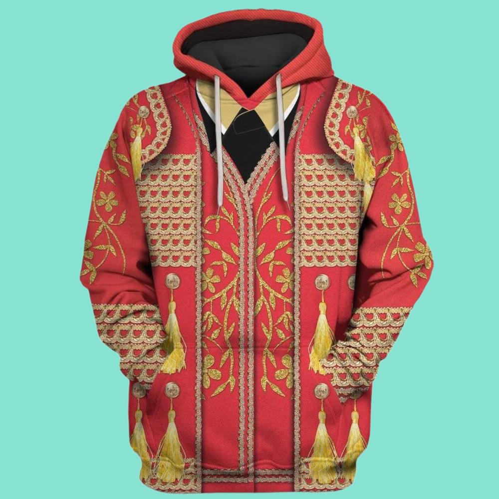 2025 Halloween Bullfighter Matador Costume Hoodie