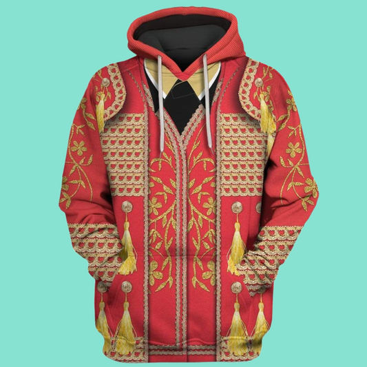 2025 Halloween Bullfighter Matador Costume Hoodie