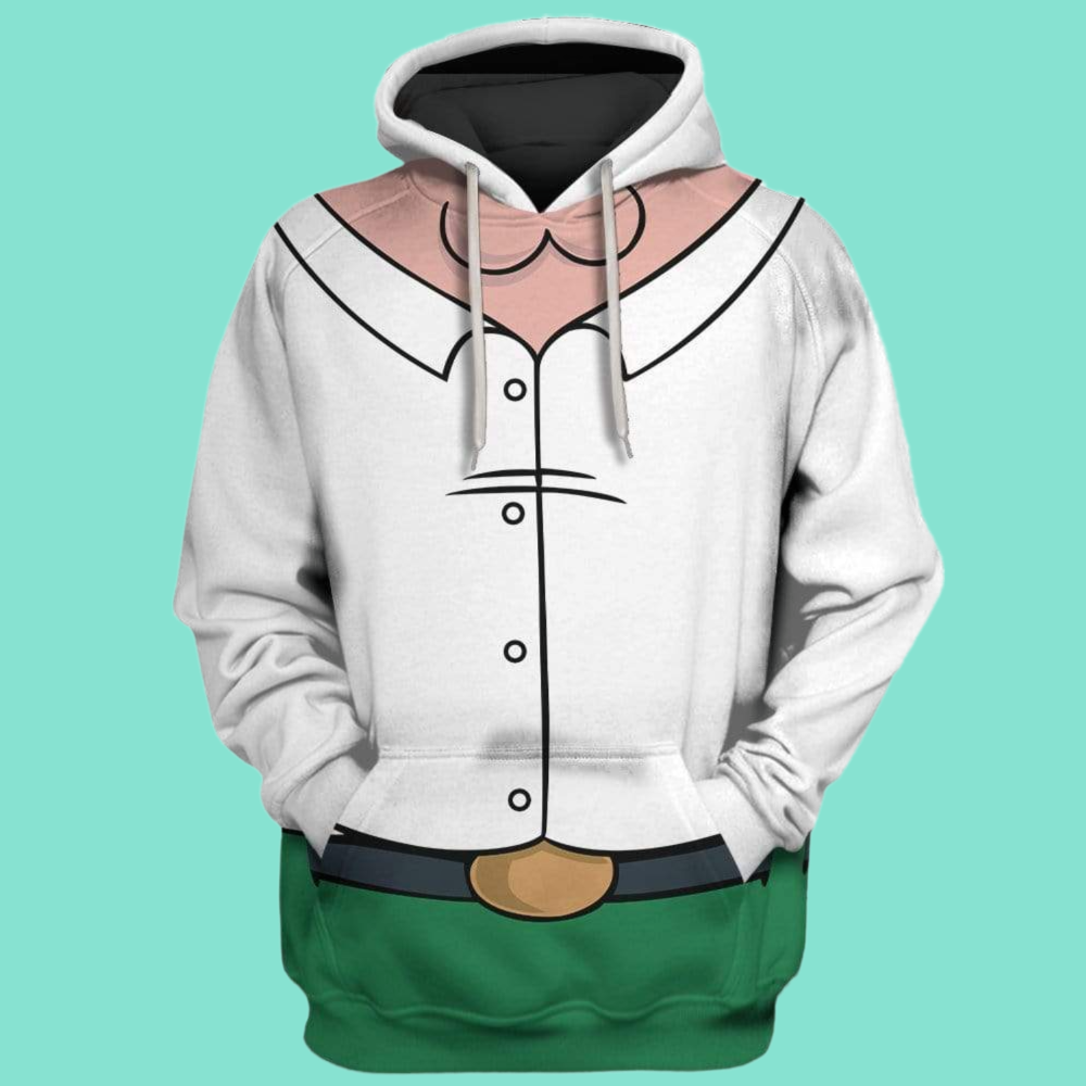 2025 Halloween Family Guy Peter Costume Hoodie
