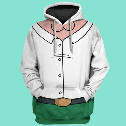 2025 Halloween Family Guy Peter Costume Hoodie