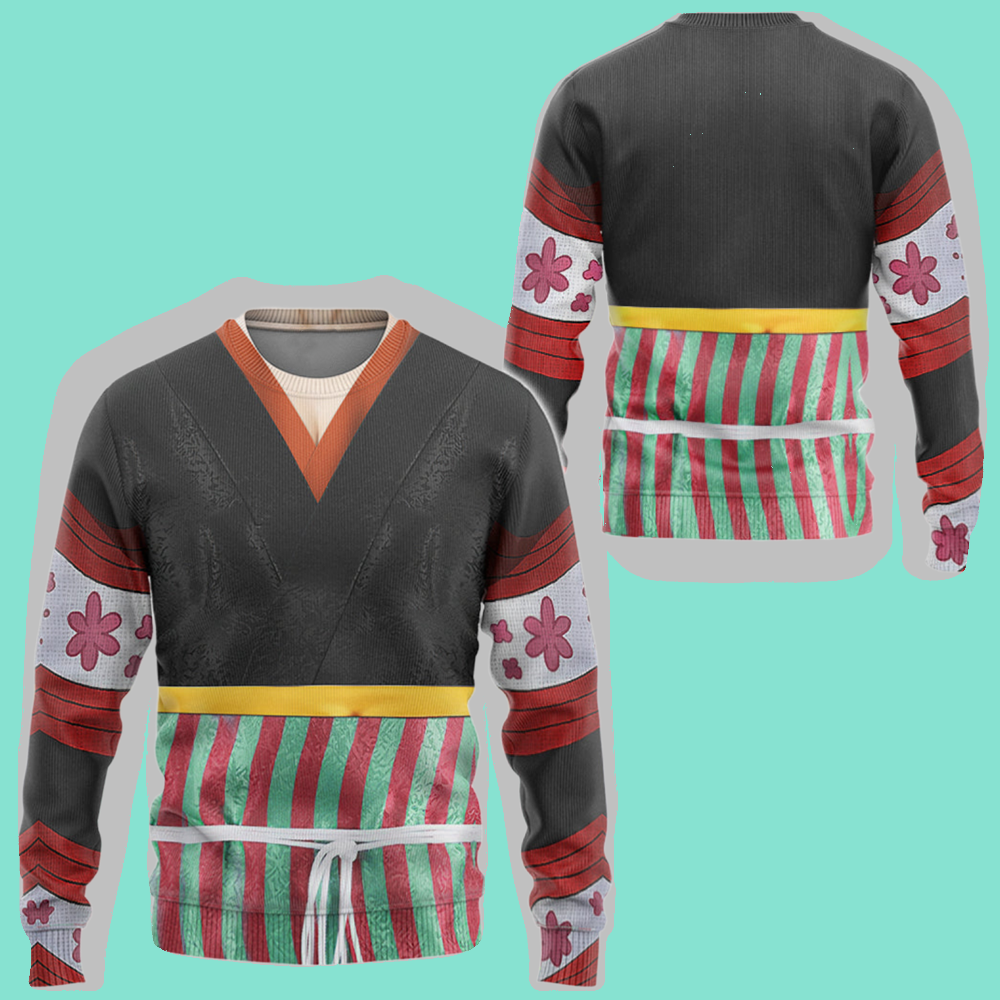 2025 Halloween One Piece Nico Robin The Wano Country Arc Costume Shirt
