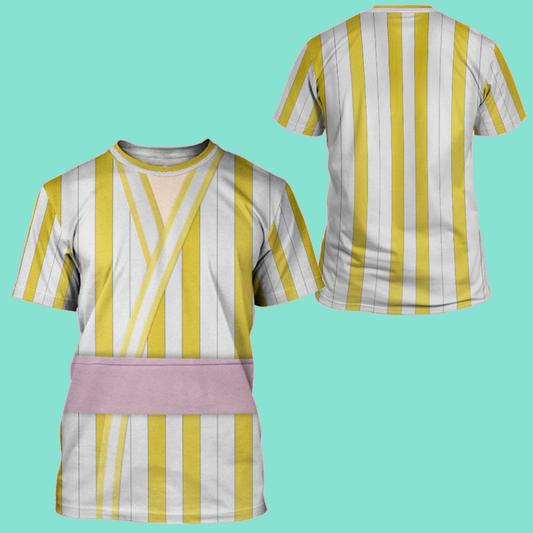 2025 Halloween One Piece Sanji The Wano Country Arc Costume Shirt