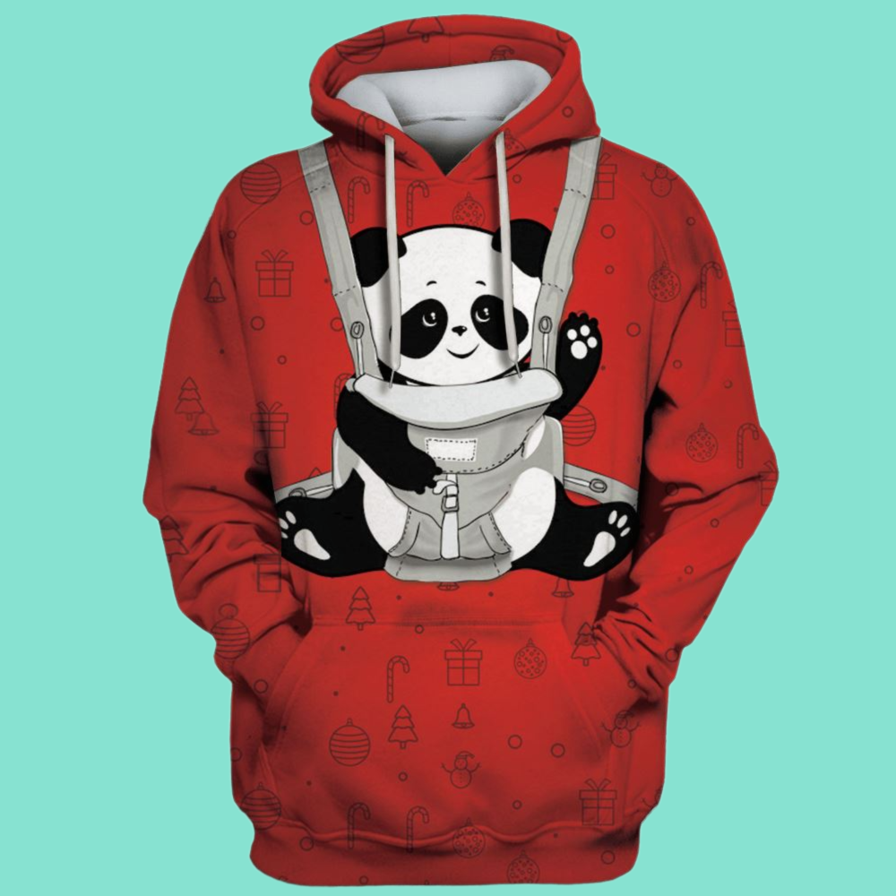 2025 Halloween Panda Costume Hoodie