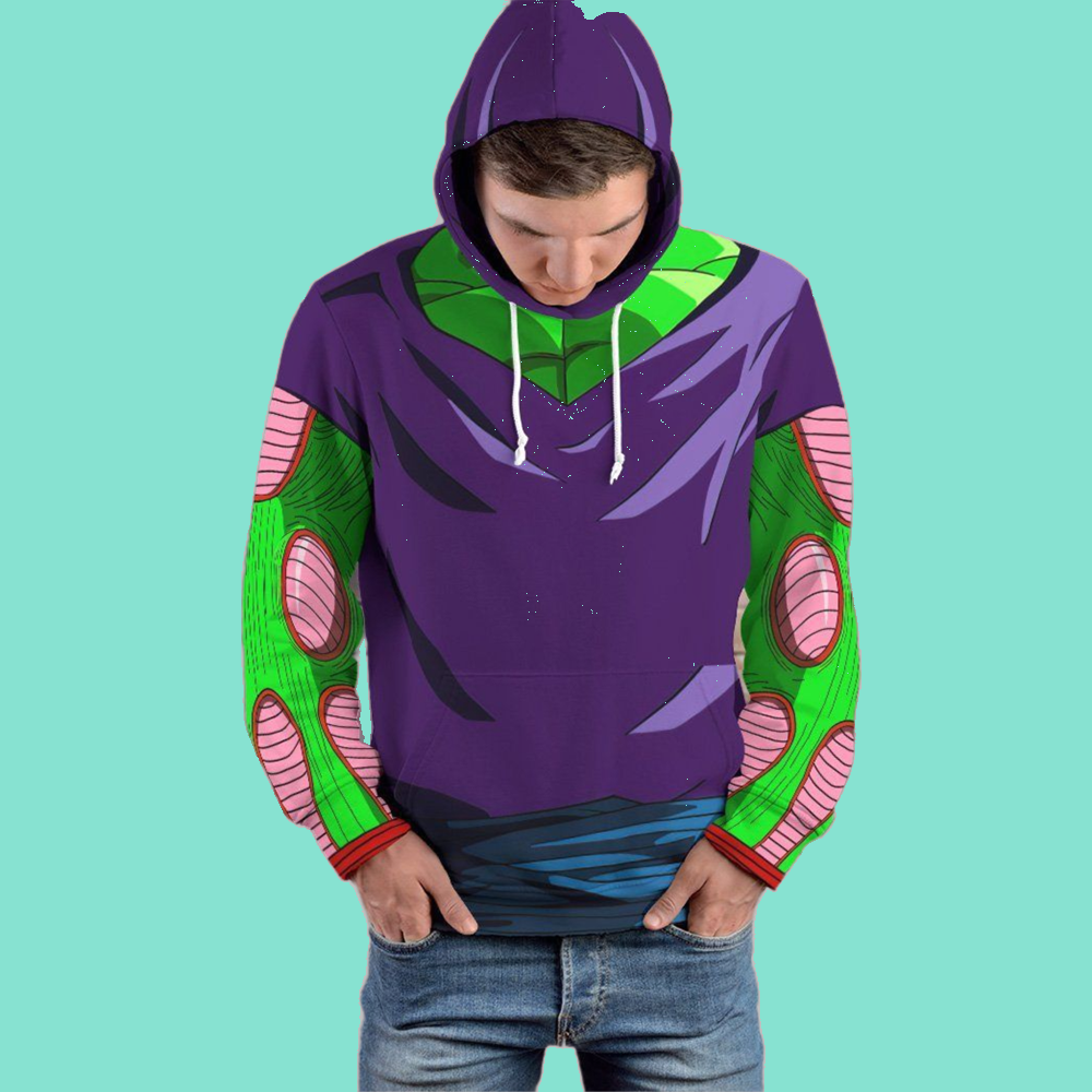 2025 Halloween Piccolo Dragon Ball Costume Hoodie