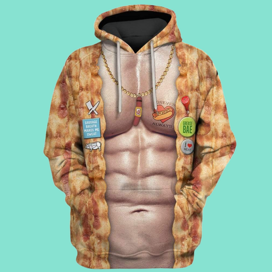 2025 Halloween Pork Daddy Costume Hoodie