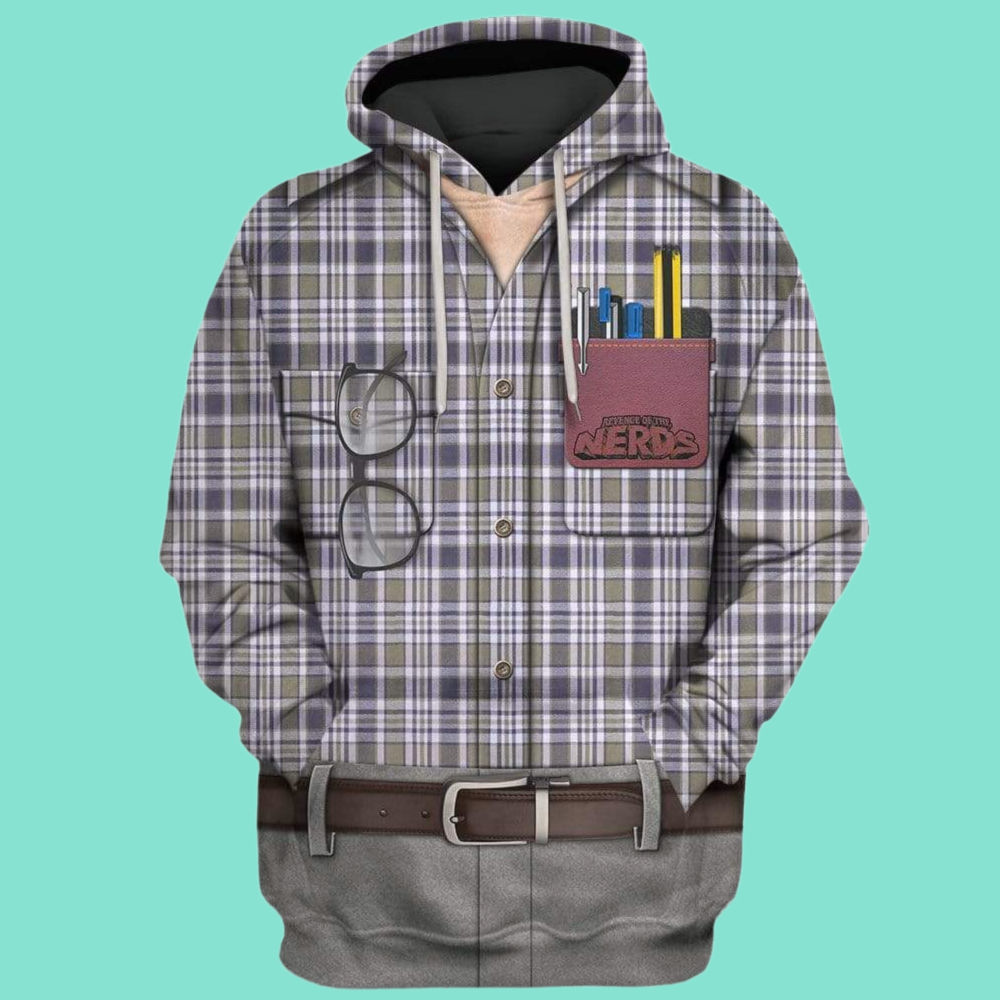 2025 Halloween The Day the Earth Stood Still Nerd Costume Hoodie