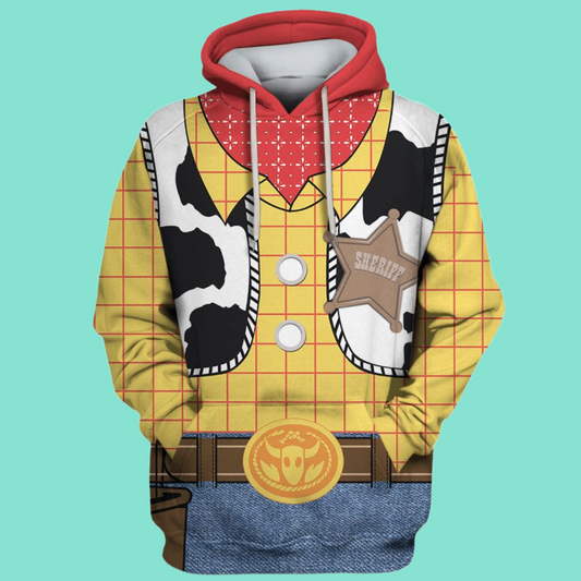 2025 Halloween Toy Story Costume Hoodie
