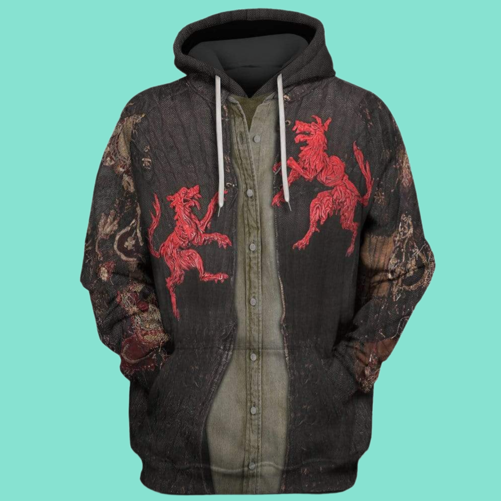 2025 Halloween Will Scarlett Prince of Thieves Costume Hoodie