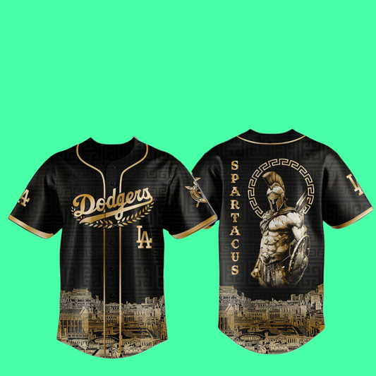2025 LA Dodgers Spartacus Jersey And Hat