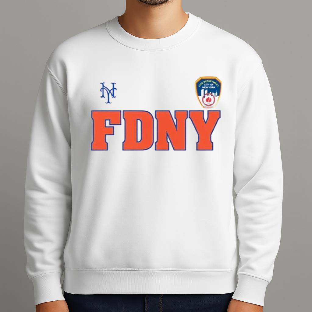 2025 New York Mets FDNY 9 11 Shirt