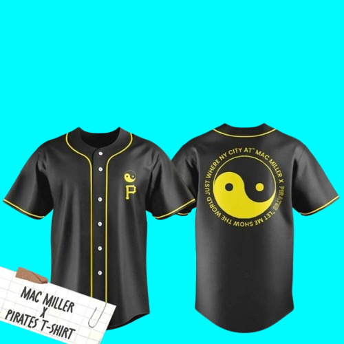 2025 Pittsburgh Pirates Mac Miller Yinzerpalooza Weekend Jersey