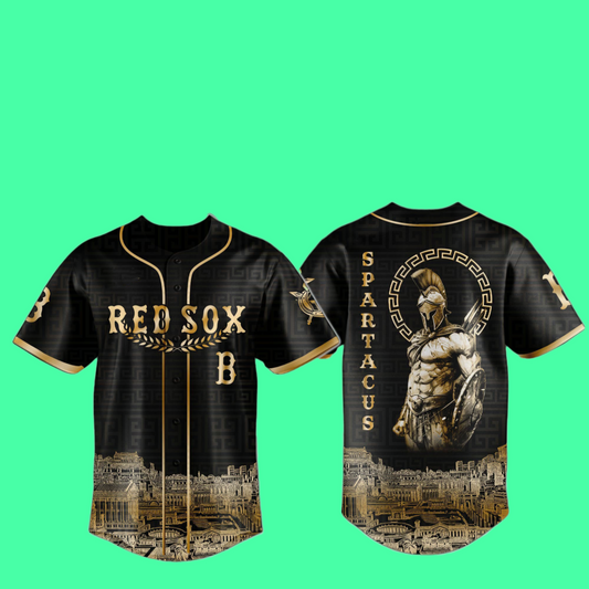 2025 Red Sox Spartacus Jersey And Hat