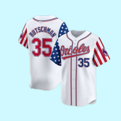 2025 Rutschman Orioles Fouth of july Jersey