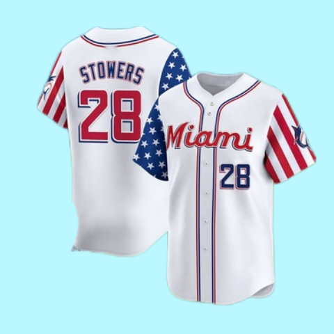 2025 Stowers Miami Fouth of july Jersey