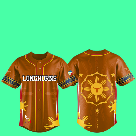 2025 Texas Longhorns Celebrating Filipino Heritage Night Jersey