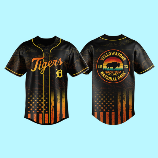 2025 Tigers Yellowstone National Park Jersey