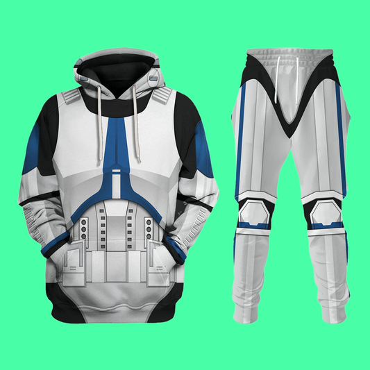 501st Clone Trooper Costume Hoodie Christmas 2025
