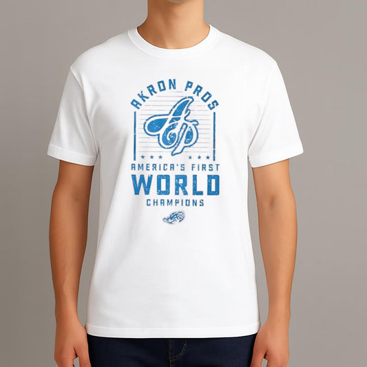 Akron Pros America’s first World Champions shirt