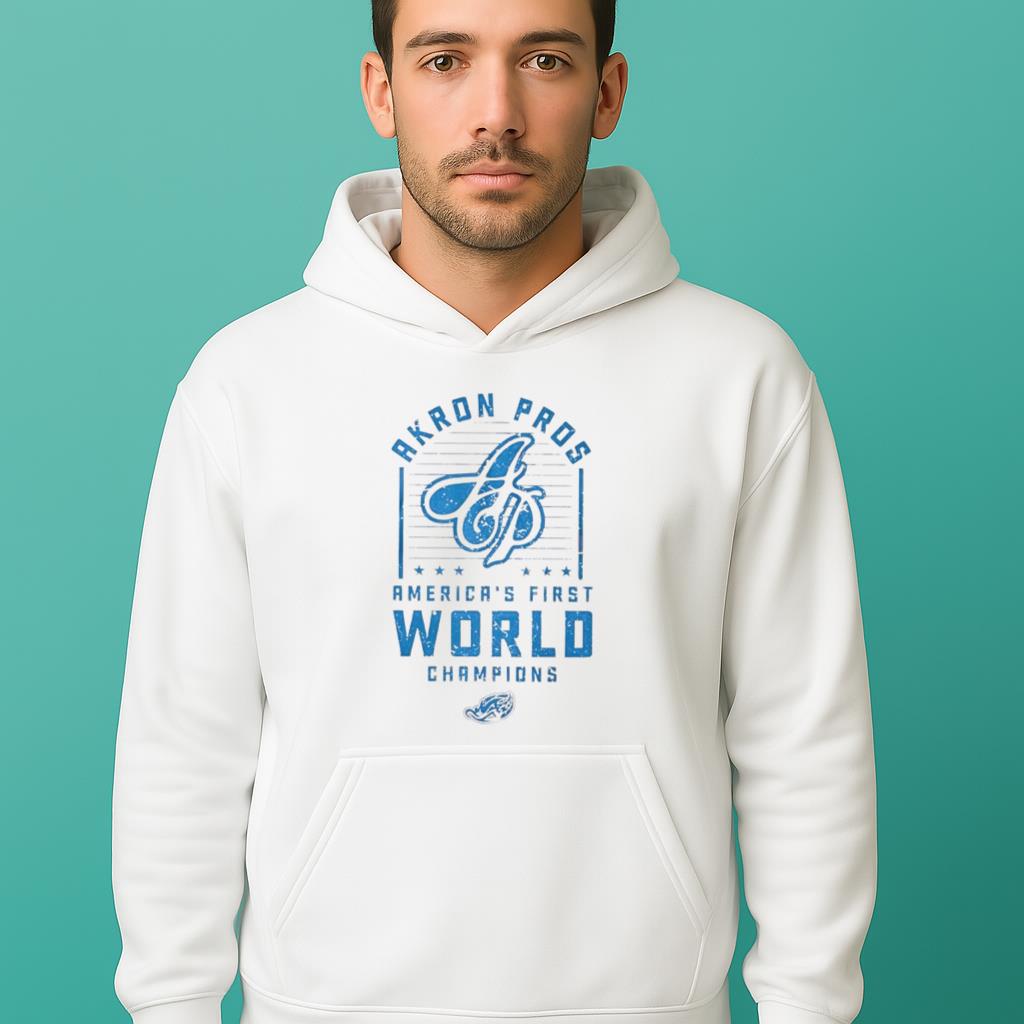 Akron Pros America’s first World Champions shirt